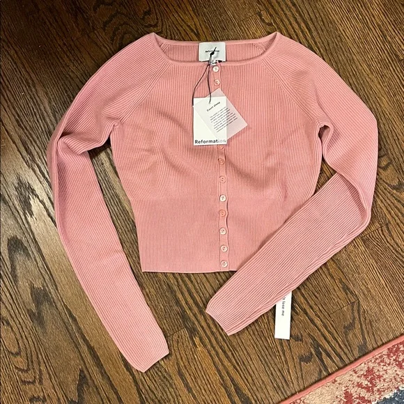 Reformation Wool Cardigan NWT - Picture 5 of 6